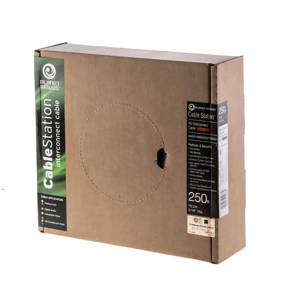 Single HD Coax Red 250ft
